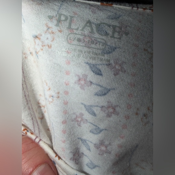 The Children's Place Cream and Red Floral Dress - Picture 2 of 2